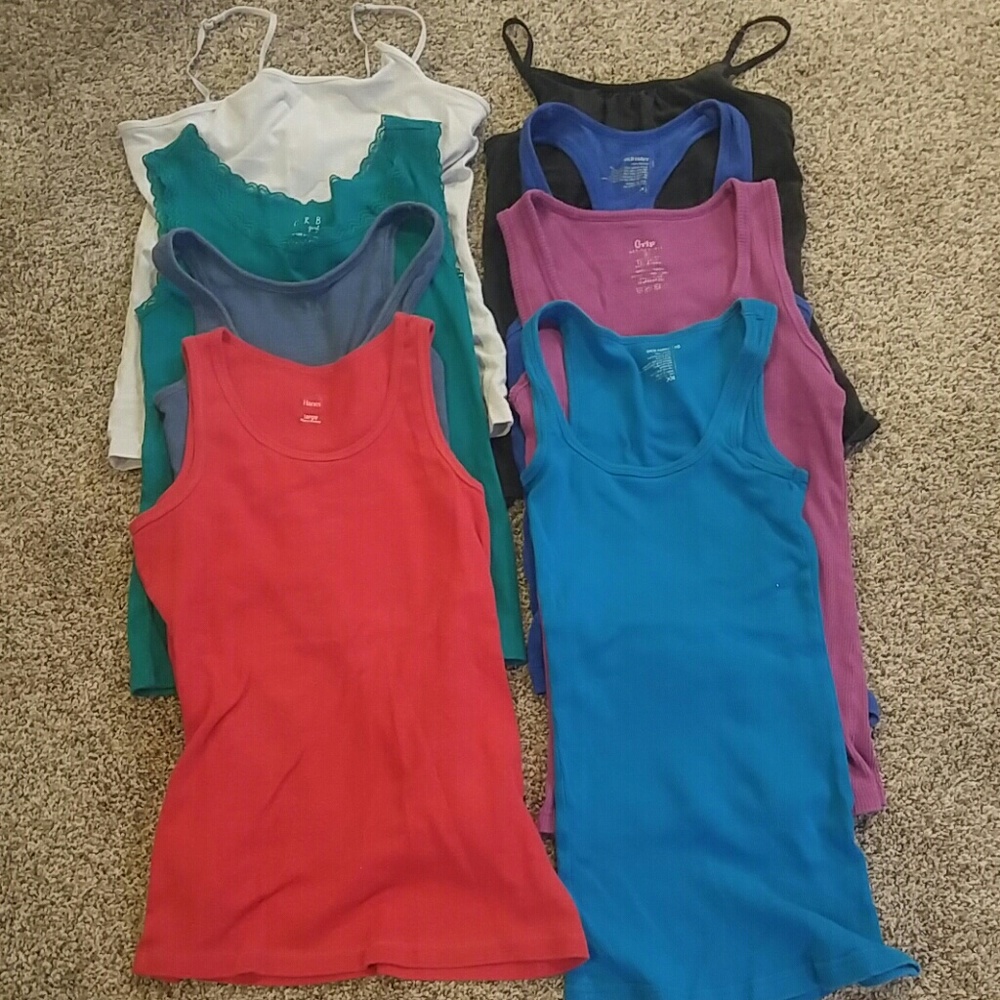 8 Girls tank tops✨final price✨